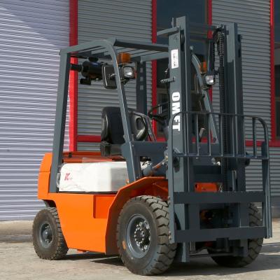 China Lift Height 3m 3.5m 4m 4.5m 5m 5.5m 6m 6.5m 7m 2.5t Diesel Forklift Truck with 1070mm Fork for sale