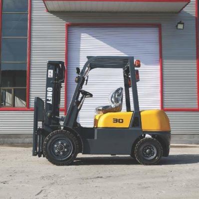 China Motor Isuzu C240 japonés CPCD30 Pallet Lift camión diésel 3t carretilla elevadora con capacidad en venta