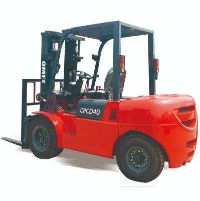 China 4 Ton Diesel Forklift CPCD40 Solid/Pneumatic Tire Truck from Omft Forklift Manufacture for sale