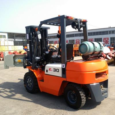 China Toyota Style Dual Fuel Forklift with 1070mm Fork and Pneumatic/Solid Tyre within Promotion for sale