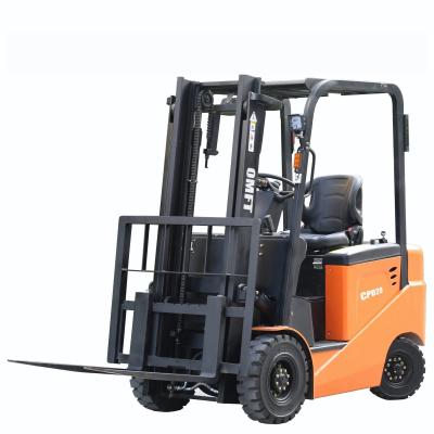 China 2.0 Ton 2 T Four Wheel Electric Forklift Warehouse Forklift for Versatile Application for sale