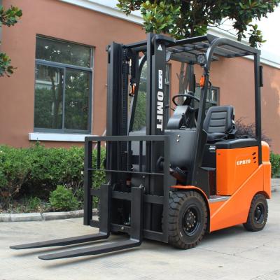 Cina 2 tonnellate 2000 kg Fd20 carrello elevatore elettrico con mastello da contenitore 3m 3,5m 4m 4,5m Forchetta 1070mm in vendita