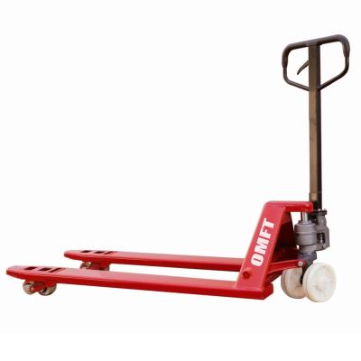 China 3 toneladas 3000kg CBY30 Aço e PU Hidráulico Manual Pallet Truck Pallet Jack com CE ISO à venda