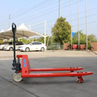 China 3.0 T 3000kg Pollution-Free Hydraulic Pallet Truck Pallet Jack 3.0ton for Food Industry for sale