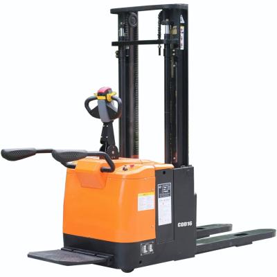 China Container Electric Stacker 1.6t Load Unload Material Handling Equipment with EPS for sale