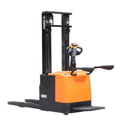 China CE ISO Certified Electric Pallet Stacker with Full Electric Power and Fork 560X1220mm for sale