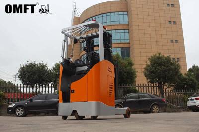 China 1500kg 1.5 Ton Small Electric Reach Forklift Truck with Accurate Dimensions Steel PU for sale