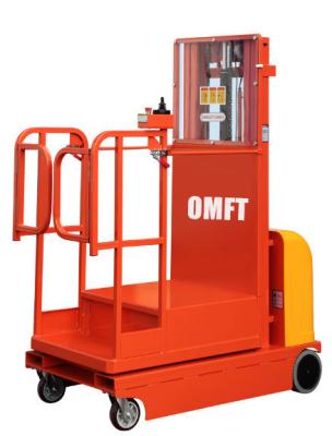 China Electric Aerial Order Picker for Materials Lifting 3m Height Driving Motor 2X24/0.4 for sale