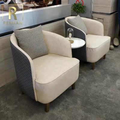 China Simple New Modern Northern Style Leisure Low Back Chairs With Metal Leg Lounge Waiting Room Lounge Chair for sale