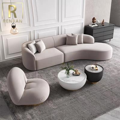 China Nordic modern low modern living room arm sofa fabric velvet fabric living room sofa set for sale