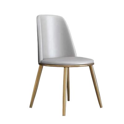 China Modern Cheap Nordic Bedroom Chair Leather Dining Chairs Modern Dining Chairs Foshan Furniture for sale