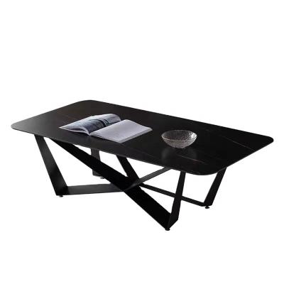 China Low Price Minimalist Short Leg Centerpiece Table Metal Modern Design Metal Industrial Coffee Table for sale