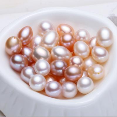 China Drop Shape White Natural Freshwater Pearl 7-7.5mm Loose Pearl Beads, Loose Teardrop Pearl for sale