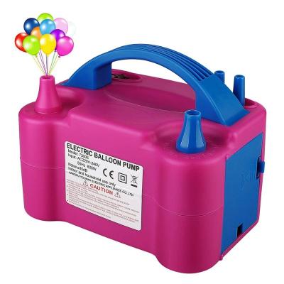 China 220V High Power Portable Electric Portable Inflator Pump Balloon Machine High Performance Balloon Air Compressor for sale