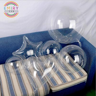 China Toy Clear Promotional Helium Balloon Clear Promotional Toy 11inch 18inch 20inch 24inch 36inch PVC PVC Balloon for sale