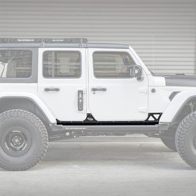 China Fury 2018 Burner Series Aluminum Side Skirt 2019 2020 2021 2022 Accessories Parts For Jeep Wrangler JL for sale