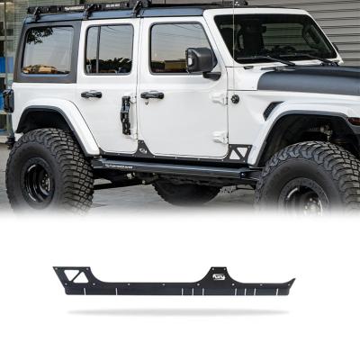 China 2018+ Aluminum Alloy Fury Accessories Parts CNC Process Aluminum Alloy SIDE SKIRT For Jeep Wrangler JL for sale