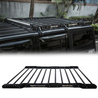 China Accessories CNC Aluminum Process Parts Auto Fury 2007-2017 Car Roof Rack Luggage Rack For Jeep Wrangler JK for sale