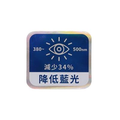 China Customized Waterproof Label Bottle Label Roll Self Adhesive Printing Sticker Waterproof Glasses Care Solution Label for sale