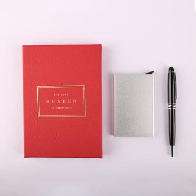 China Best Selling Financial Institutions Business Metal Card Holder Pen For Promotional Gift for sale