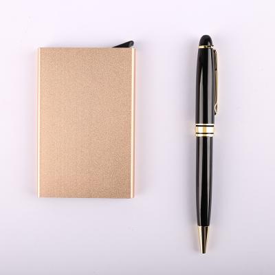 China Gift--Wholesale promotional pens gift set with card holder and pen /Luxury business office stationery promotional gift for sale