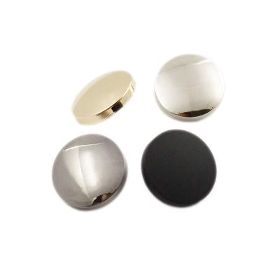 China Clothing Press Snap Fastener Metal Blazer Washable Flat Gold Zinc Alloy Custom Button for sale