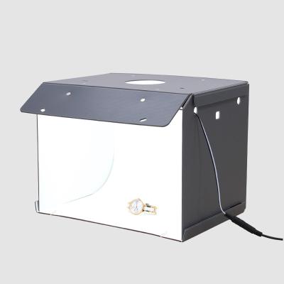 China Mini Photo Studio Box Photography Softbox LED Backdrop Softbox 310*250*250 mm Portable photo studio fold box photo light for sale