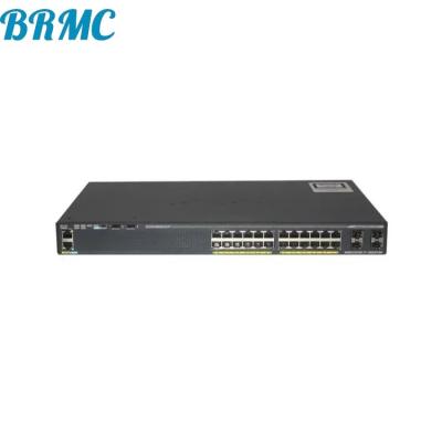 China FTTH WS-C2960X-24TS-L  Original 2960X 24 Port Ethernet Gigabit Switch WS-C2960X-24TS-L for sale