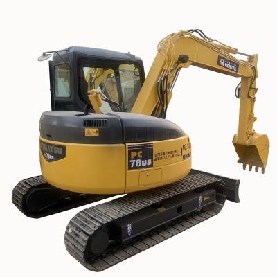 Κίνα Ιαπωνία KOMATSU Pc78us 7 τόνων Mini Crawler Excavator στη Σαγκάη 0-2000 ώρες εργασίας προς πώληση