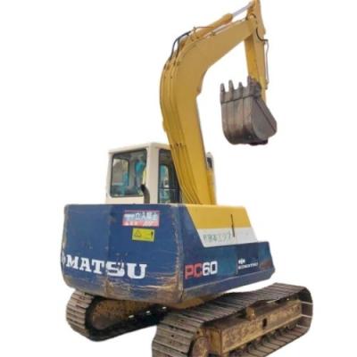 Κίνα Ο εξορυκτής PC60 της Komatsu με χωρητικότητα 0.37m3 και κινητήρα Cummins προς πώληση