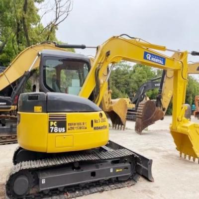 Китай Использованный экскаватор komatsu PC78us оригинальный Япония Использованный Mini komatsu 78 ползучий экскаватор для продажи продается