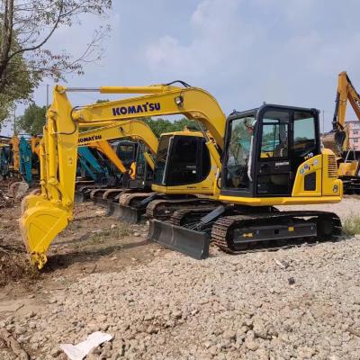 China 95% Komatsu PC70 8 Gebruikte graafmachine PC 0.3m3 Emmercapaciteit 0-2000 Werkuren Te koop