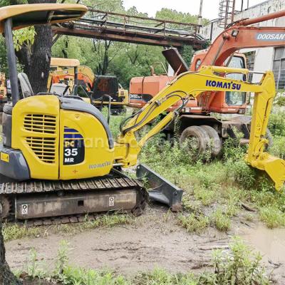 China Originele Komatsu 35 graafmachine met goede conditie en 0,11m3 emmercapaciteit Te koop