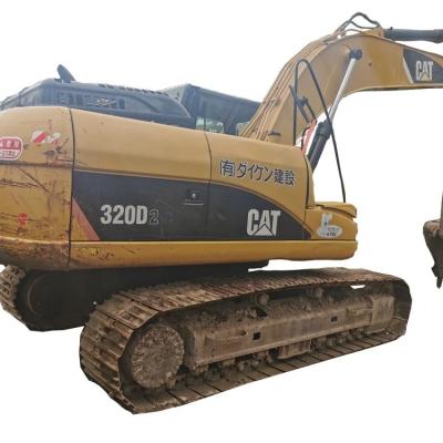 中国 1.0m3 CAT320D 掘削機 強いパワーと柔らかい鋼の設計 0~2000時間の作業時間 販売のため