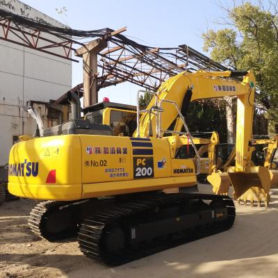 China Gebruikte Komatsu PC200 PC220 PC130 graafmachine met goede staat en budgetkosten in Japan Te koop