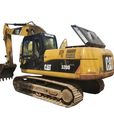 China 20T CAT 320C Excavadora Forte potência e alta eficiência de trabalho para trabalhos de construção à venda