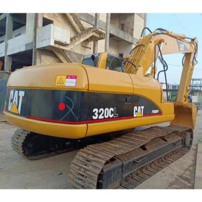 China 90% van de bouwmachines Digger gebruikt CAT320 graafmachine voor uw bouwproject Te koop