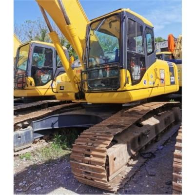 China 22T Gebrauchtkomatsu PC220 Crawler Bagger für Bauprojekte in Originalfarbe zu verkaufen