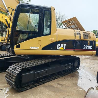 中国 日本原産 元の液圧バルブ付き CAT 320 中古掘削機 販売のため