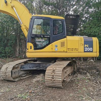 China In gutem Zustand gebrauchte japanische Kumatsu PC200 PC220 PC240 Crawler Bagger in Shanghai zu verkaufen