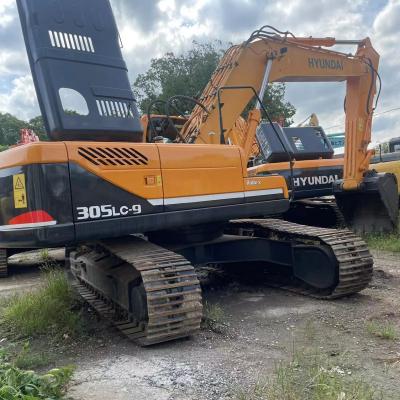 中国 Used excavator hyundai 305lc-9s excavator second hand hyundai excavator for sale 販売のため