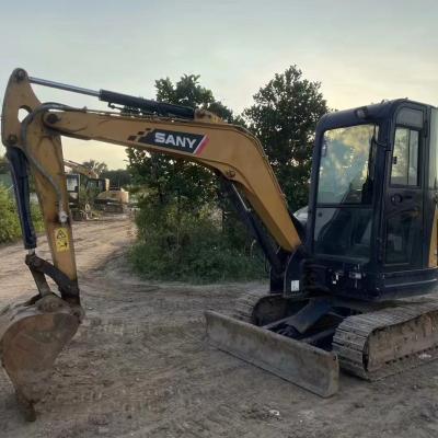 China Original Paint Used SANY SY35U Small Excavator With High Work Efficiency zu verkaufen