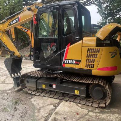 China 7000KG Second Hand Sany 75 C Excavator Good Excavator Efficiency 7T Operating Weight zu verkaufen