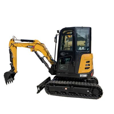 China 6T Yanma Engine Second Hand SANY26C Excavator 0.06m3 zu verkaufen