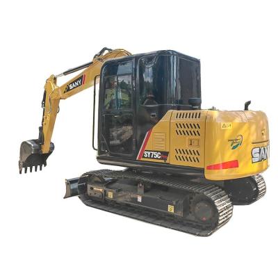 China used Excavators SANY 75C with high quality and low price on hot sale in shanghai zu verkaufen