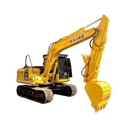 China 2021 Second Hand Komatsu PC130 PC130 7 Bagger mit 12600 Betriebsgewicht zu verkaufen