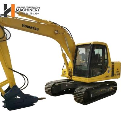 China 0.48m3 Bucket Capacity Used Komatsu PC100 Excavator 10000KG Machine Weight zu verkaufen