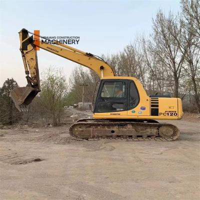 中国 12T Original Komatsu PC120 Crawler Excavator Construction Equipment/Second Hand Excavator 販売のため