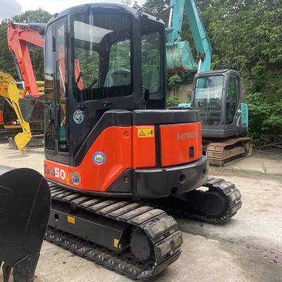 China Second-hand Hitachi ZAXIS50U Excavator 5-Ton Mini Digger 29.8KW Working Hours 0-2000 for sale