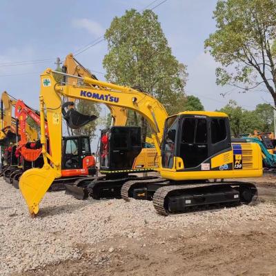 China Excavadora de rastreo Komatsu PC130-7 de segunda mano Motor japonés PC130 en venta